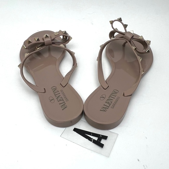 VALENTINO GARAVANI Rockstud Jelly Thong sz 8 - Picture 8 of 12